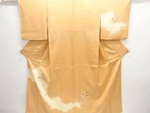 菊に組紐模様刺繍訪問着